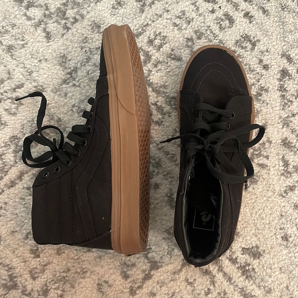 Vans black high tops